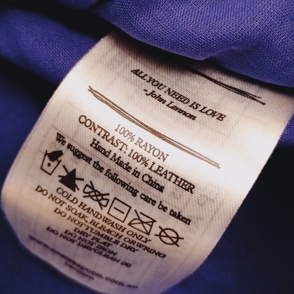 NWT One Teaspoon Blue Rayon Drop Cinch Waist Lined Sleeveless Mini Dress. - Picture 8 of 12